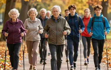 Скандинавская ходьба: доступный спорт для здоровья и долголетия